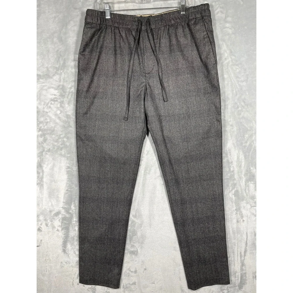Banana Republic Vitale Barberis Canonico Wool Flannel 120s Pants Grey Tall L